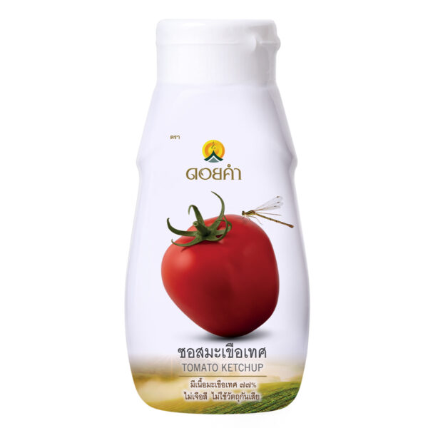 ดอยคำซอสมะเขือเทศ 350 กรัม 
DOI KHAM Tomato Sauce