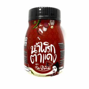 แม่อิพิม น้ำพริกตาแดง 180 กรัม  
MAE E PIM NAM PRIK TADANG