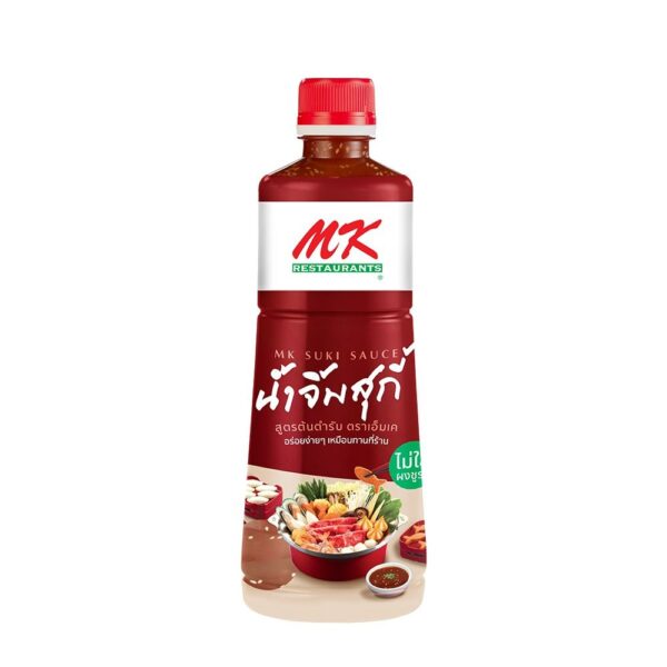 เอ็มเคน้ำจิ้มสุกี้สูตรต้นตำรับ 830 กรัม 
MK SUKI Sauce Original Recipe