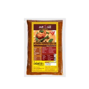 Vegan Red Curry Paste จะโหรม พริกแกงเจ แกงเผ็ด แกงกะทิใต้ 300 ก.
JAROME Vegan Red Curry Paste