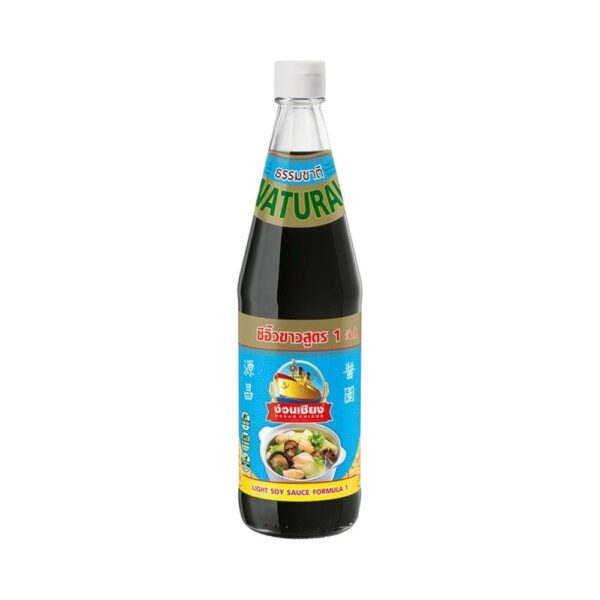 ง่วนเชียงซีอิ๊วขาวสูตร1 700 มิลลิลิตร 
NGUAN CHIANG light soy sauce( formula 1)