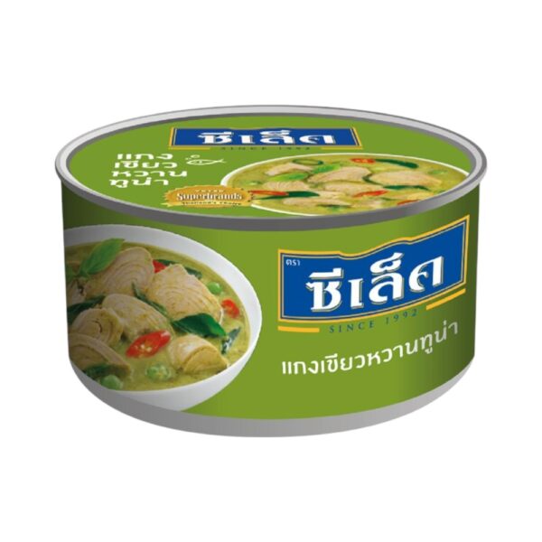 ซีเล็คทูน่าเขียวหวาน ฝาดึง 185ก. 49 ซีเล็คทูน่าเขียวหวาน ฝาดึง 185 กรัม
SEALECT Green Curry Tuna