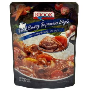 บรูค แกงกะหรี่หมูสไตล์ญี่ปุ่น 120 กรัม 
BROOK PORK CURRY JAPANESE STYLE