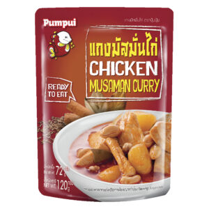 ปุ้มปุ้ยแกงมัสมั่นไก่ 120 กรัม 
PUMPUI Chicken Masman Curry