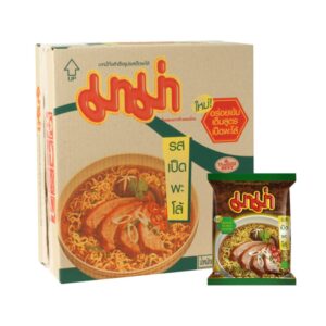 มาม่า บะหมี่กึ่งสําเร็จรูป รสเป็ดพะโล้ 55 กรัม x 30 ซอง ยกลัง
MAMA Instant Noodles Duck Pa-Lo Flavour