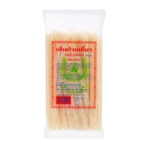 รวงข้าวล้อมโลก เส้นก๋วยเตี๋ยว จันทบุรี (เส้นใหญ่) 400 ก.
RICE BRAND Chanthaburi Wide Rice Noodles
