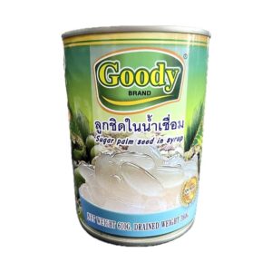 กู๊ดดี้ ลูกชิดในน้ำเชื่อม 610 กรัม 
GOODY SUGAR PLAM SEED IN SYRUP
