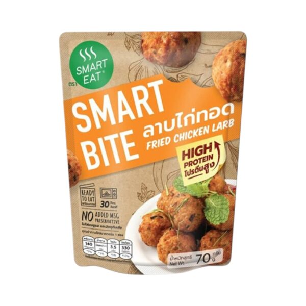 สมาร์ทอีท สมาร์ทไบท์ ลาบไก่ทอด 70 กรัม 34 สมาร์ทอีท สมาร์ทไบท์ ลาบไก่ทอด 70 กรัม
SMART EAT SB FRIED CHICKEN LARB
