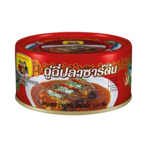 สามแม่ครัว ฉู่ฉี่ปลาซาร์ดีน 190 กรัม  
THREE LADY COOKS SARDINES CHUCHEE