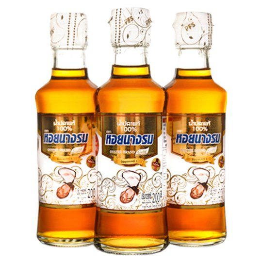 หห หอยนางรม น้ำปลาแท้ 200 มิลลิลิตร แพ็ค 3
OYSTER FISH SAUCE Real fish sauce