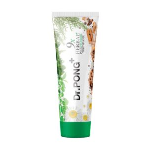 DR.PONG 9X เฮอเบิล พลัส ฟลูออไรด์ 100ก.  
DR.PONG 9X HERBAL PLUS FLUORIDE