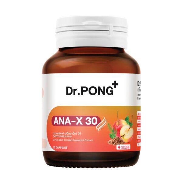 DR.PONG ANA-X 30 DR.PONG เอเอ็นเอ-เอ็กซ์ 30 30 แคปซูล
DR.PONG ANA-X 30