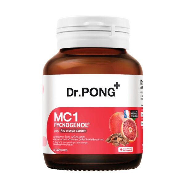 DR.PONG MC1 พิคโนจีนอล พลัส 30 แคปซูล  
DR.PONG MC1 PYCNOGENOL PLUS