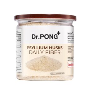DR.PONG ไซเลี่ยมฮัสก์เดลี่ไฟเบอร์ 181.44 กรัม 
DR.PONG PSYLLIUM HUSKS DAILYFIBER