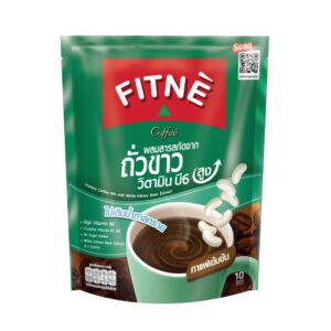 ฟิตเน่ คอฟฟี่กาแฟผสมสารสกัดถั่วขาว 15 กรัม X 10 ซอง 
FITNE COFFEE MIX WHITE BEAN