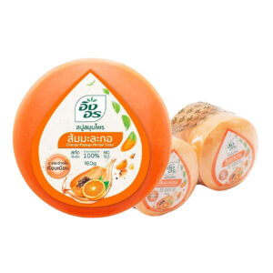 อิงอร สบู่สมุนไพร ส้ม มะละกอ 160 ก. x 4  
INGON Orange Papaya Herbal Soap