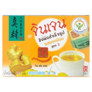 จินเจนขิงผงรสยอดนิยม16ซองX18กรัม(288ก.) สูตร 3 
GINGEN INSTANT GINGER RECIPE 3