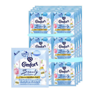 คอมฟอร์ท บิวตี้ เพอร์ฟูม น้ำยาปรับผ้านุ่ม กลิ่นแป้งเด็กและพีโอนีบริสุทธิ์ 17 มล. x 24  
COMFORT Softener Beauty Perfume Baby Powder & Innoscent Peony