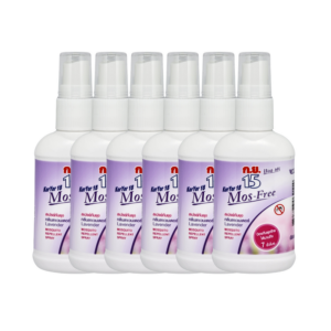 ก.ย.15 มอสฟรีสเปรย์ กลิ่นลาเวนเดอร์ แพ็ค 6 ขวด   
Koryor 15 Mos-Free Spray Lavender