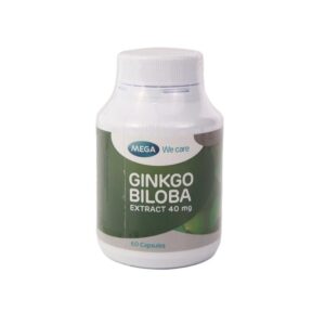 เมก้า จิงโกบิโลบา 60 แคปซูล 
MEGA GINKGO BILOBA