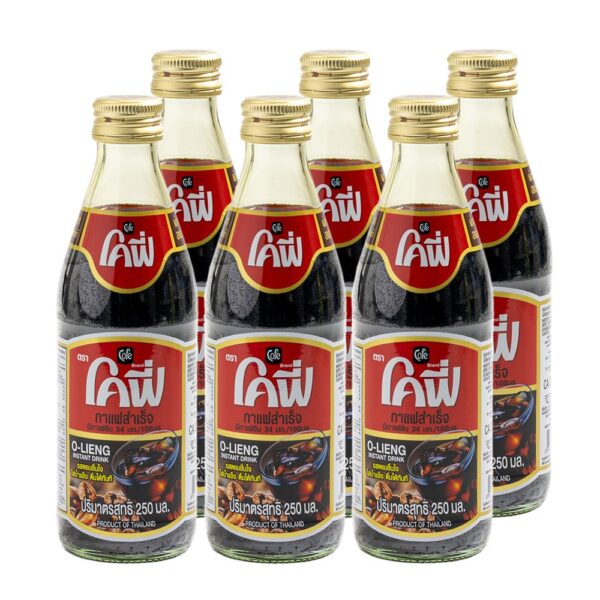 โคฟี่กาแฟปรุงสำเร็จ 250 ซีซี X 6  
COFE O-LIENG INSTANT DRINK