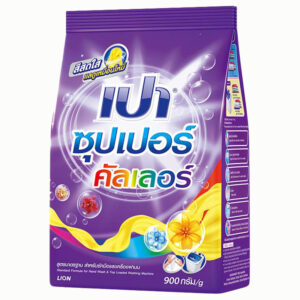 เปา ผงซักฟอก ซุปเปอร์คัลเลอร์ สูตรมาตรฐาน 900 ก.  
PAO Color Nano Tech Standard Formula Detergent