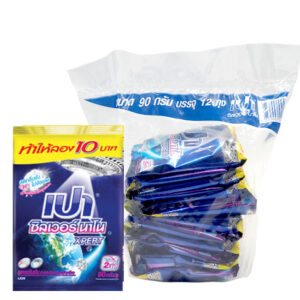 เปา ซิลเวอร์นาโน เอ็กซ์เพิร์ท ผงซักฟอก สูตรเข้มข้น 90 ก.x 1  
PAO Silver Nano Xpert Concentrated Powder Detergent