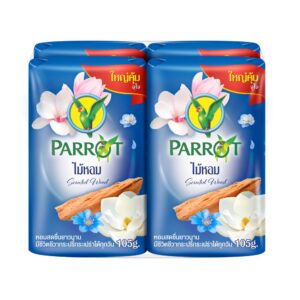 พฤกษาสบู่นกแก้วกลิ่นไม้หอม สีฟ้า 105ก. X4   
PARROT BOTANICALS 105GX4 BLUE