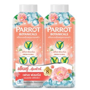 พฤกษานกแก้วแป้งเย็นเฟรชฟลอรัล 260 กรัม X2  
PARROT COOLING POWDER FLORAL