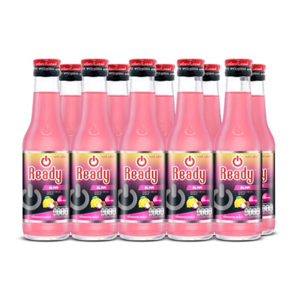 เรดดี้ บลิ้งค์ เลมอนเชจู ลิ้นจี่ 150 มล แพ็ค 10  
READY BLINK JEJU LEMON AND LYCHEE