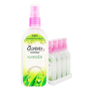ซอฟเฟล สเปรย์กันยุง กลิ่นเนเชอรัล 80 มล. x 4  
SOFFELL Mosquito Repellent Spray Natural
