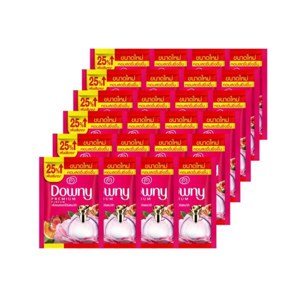 ดาวน์นี่ น้ำยาปรับผ้านุ่ม กลิ่นหอมช่อดอกไม้อันแสนน่ารัก 23 มล. x 24  
DOWNY Concentrate Softener Adorable Bouquet
