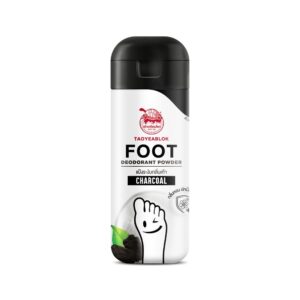 เต่าเหยียบโลก แป้งทาเท้า ชาร์โคล 30 ก.  
TAOYEABLOK FOOT DEO CHARCOAL