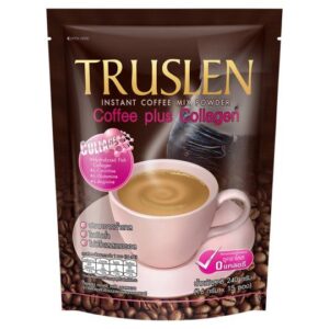 ทรูสเลน กาแฟ คอฟฟี่ พลัส คอลลาเจน 16 ก. 15 ซอง 
TRUSLEN Coffee Plus Collagen