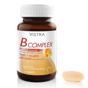 วิสทร้า บี คอมเพล็กซ์ มิเนอรัล 14 แคปซูล  
VISTRA B COMPLEX MINERAL