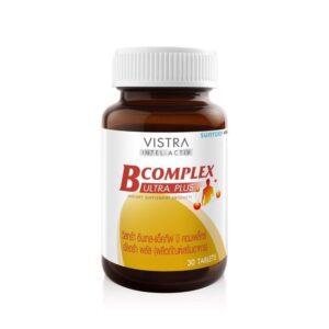 วิสทร้า บีคอมเพล็กซ์ อัลตร้า พลัส 30 เม็ด  
VISTRA B COMPLEX ULTRA PLUS