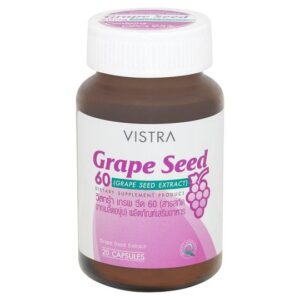 วิสทร้าเกรปซีด 60 มก.20 แคปซูล  
VISTRA GRAPE SEED