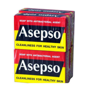 อาเซปโซ สบู่ก้อน สูตรออริจินัล 80 ก. x 4  
ASEPSO Soap Original