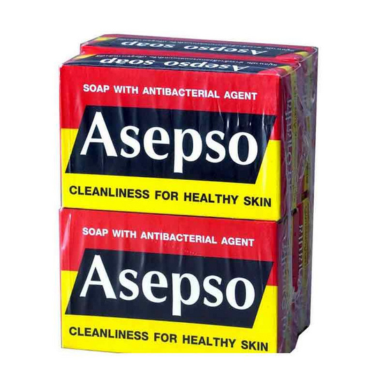 อาเซปโซ สบู่ก้อน สูตรออริจินัล 80 ก. x 4  
ASEPSO Soap Original