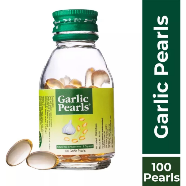 การ์ลิค เพิร์ล 100 แคปซูล  
GARLIC PEARLS