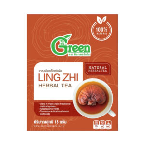 Dr.Green ชาสมุนไพรเห็ดหลินจือ 15 กรัม 
Dr.Green 100% Lingzhi Herbal Tea