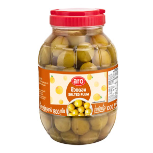 เอโร่ บ๊วยดองกระปุก 1.8 กก.
ARO Saled Plum