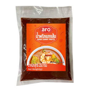 ARO Sour Curry Paste เอโร่ น้ำพริกแกงส้ม 250 ก.
ARO Sour Curry Paste