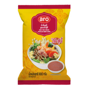 เอโร่ น้ำจิ้มสุกี้เต้าหู้ยี้ 900 กรัม 
ARO Suki Sauce with Fermented Tofu