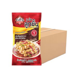 [12 ถุง]อสร. น้ำจิ้มลูกชิ้น สูตรมะขามเข้มข้น ขนาด 1 กิโลกรัม [12 bags] 
AORSORROR  Meatball dipping sauce concentrated tamarind formula