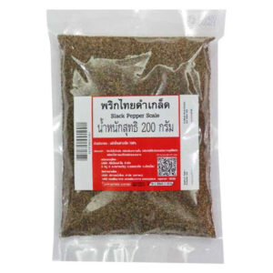 Black Pepper Flakes200g พริกไทยดำเกล็ด 200 ก.
Black Pepper Flakes