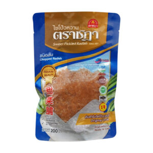 ตราชฏา ไชโป้วหวานสับ 200 ก.
CHADA Sweet Radish Chop Type