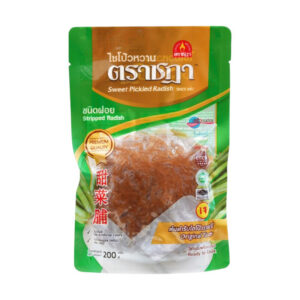 ตราชฏา ไช้โป้วหวาน หั่นฝอย 200 ก.
CHADA Sweet Radish Shredded