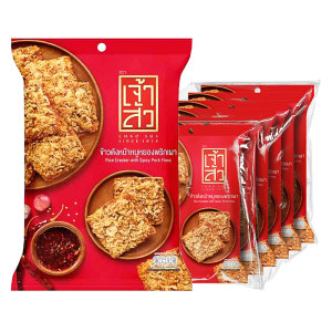 เจ้าสัว ข้าวตังหน้าหมูหยองพริกเผา 30 ก. x 6 
CHAO SUA Rice Cracker With Spicy Pork Floss