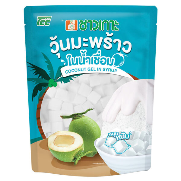 ชาวเกาะ วุ้นมะพร้าวในน้ำเชื่อม 1 กก.
CHAOKOH Coconut Gel In Syrup